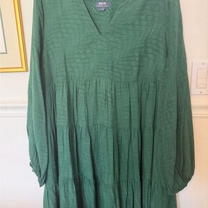Maeve Forest Green Tunic Top